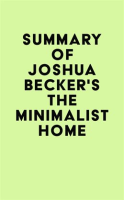 Summary_of_Joshua_Becker_s_The_Minimalist_Home