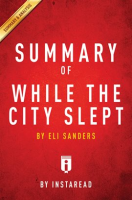 Summary_of_While_the_City_Slept_by_Eli_Sanders