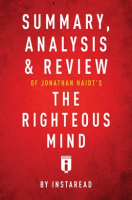 Summary__Analysis___Review_of_Jonathan_Haidt_s_The_Righteous_Mind