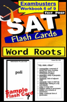 SAT_Test_Prep_Word_Roots_Review--Exambusters_Flash_Cards--Workbook_6_of_9