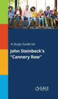 A_Study_Guide_For_John_Steinbeck_s__Cannery_Row_